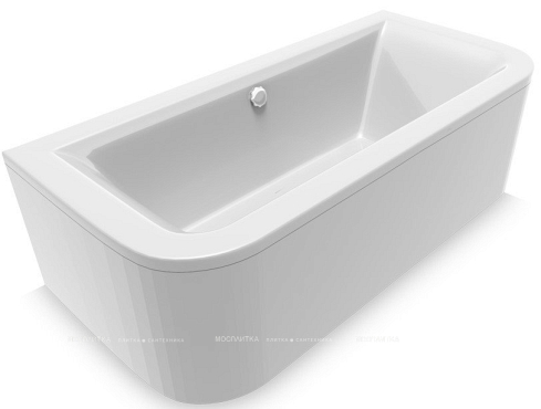 Акриловая ванна Vayer Options BTW 180x85 см - 3 изображение