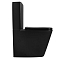 Унитаз-компакт безободковый Abber Rechteck AC1210TMB с крышкой-сиденьем микролифт, черный матовый - 3 изображение