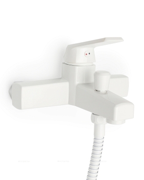 Смеситель OneLife P02-300w для ванны с душем - 2 изображение