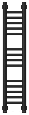 Полотенцесушитель водяной Сунержа Богема+ 80х15 см 31-0220-8015 матовый черный - 2 изображение