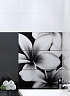 Керамическая плитка Meissen Спецэлемент стеклянный Universal Glass Flowers 75x75 - изображение 2