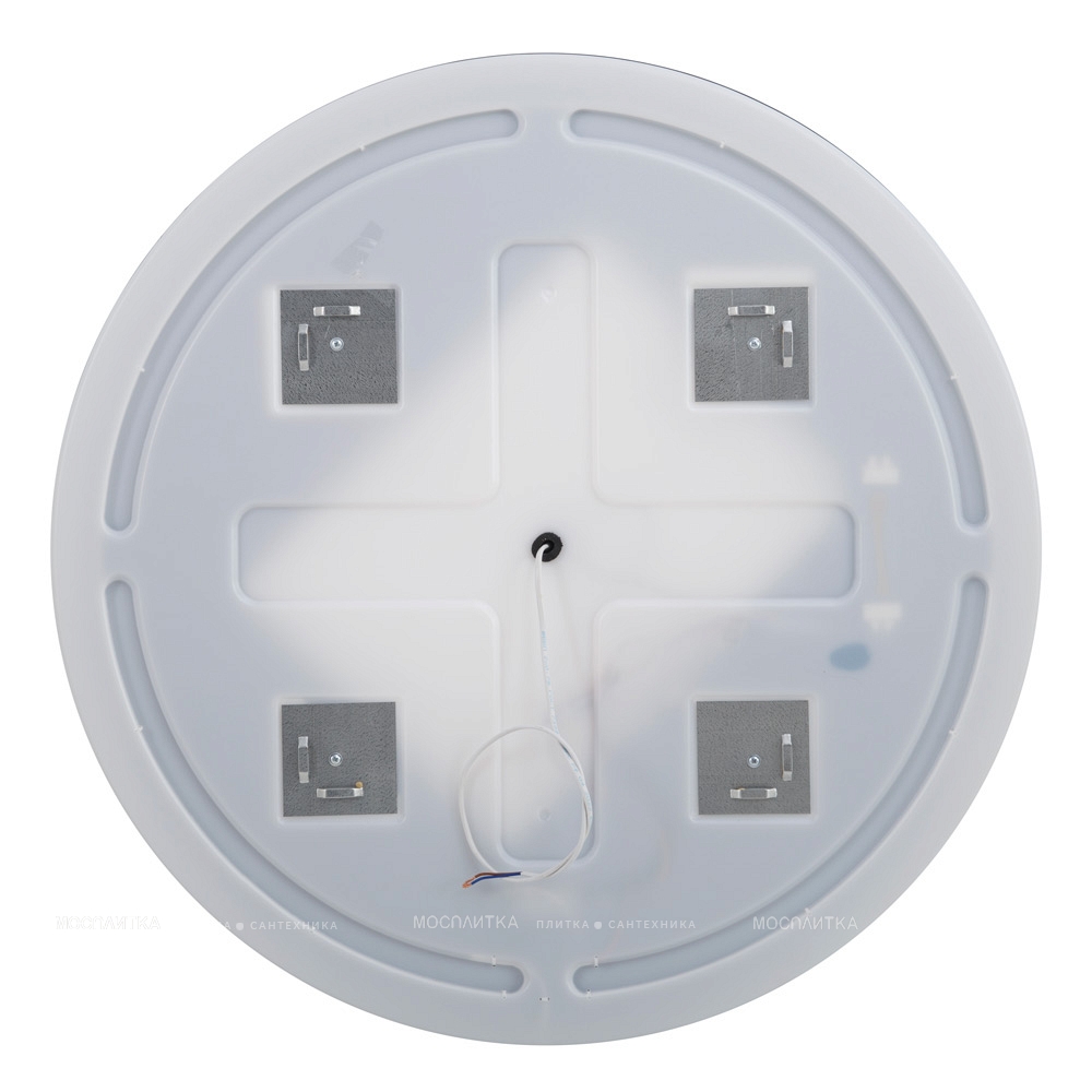 Зеркало BelBagno 70 см SPC-RNG-700-LED-TCH-SND с подсветкой, голосовым управлением и подогревом - изображение 4