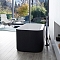 Акриловая ванна 180х80 см Duravit Happy D.2 Plus 700453800000000 graphite supermatt - изображение 6