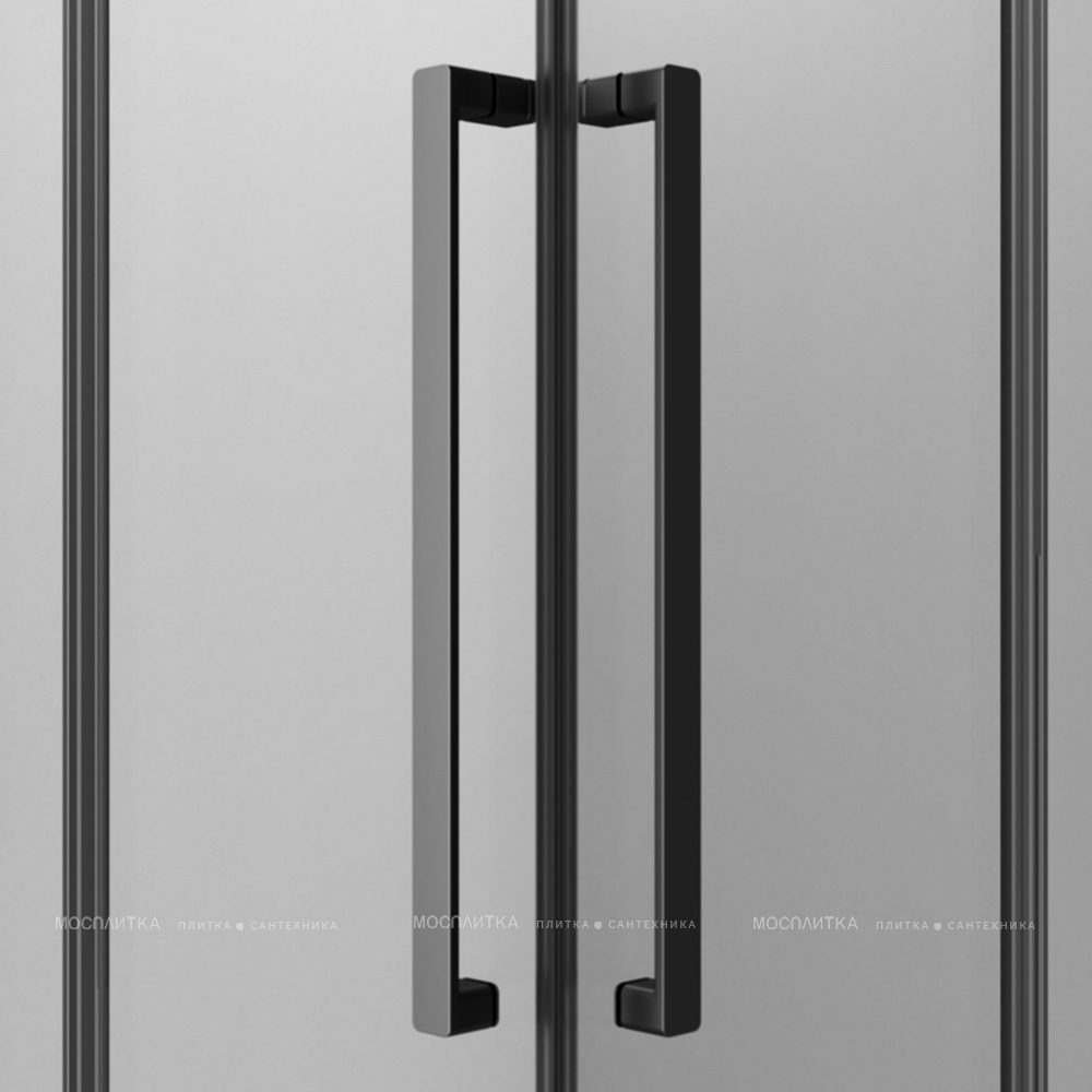 Душевой уголок Am.Pm Func 117,8х77,8 см W84G-403-12080-BТ профиль черный, стекло прозрачное - изображение 9