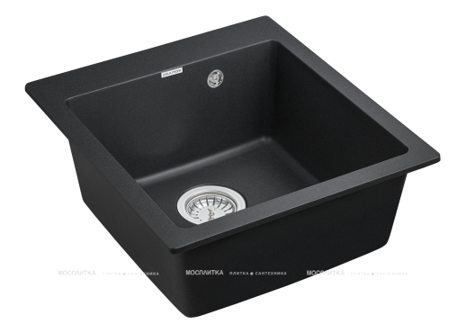 Мойка кухонная Paulmark Zemar PM104651-BL черный - 2 изображение