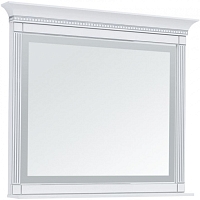 Зеркало Aquanet Селена 120 белое/серебро1