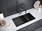 Мойка кухонная Paulmark Osser PM527844-GM вороненая сталь - 3 изображение