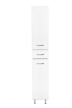 Пенал Stella Polar Концепт 30 SP-00000144 30 см напольный, белый - 4 изображение