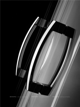 Душевой уголок Radaway Premium Plus B 90х90 см 30473-01-02N стекло матовое, профиль хром - 2 изображение