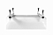 Комплект ножек для ванны 180х80 и 170х75 см Creto Nova 23-111P белый - изображение 3