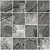Мозаика MarbleSet Иллюжн Темно-серый 7ЛПР (7,5х7,5) 30х30