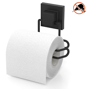 Держатель туалетной бумаги Tekno-Tel EasyFIX черный, EF271B