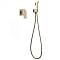 Гигиенический душ Abber Daheim AF8225G со смесителем, матовое золото - 2 изображение