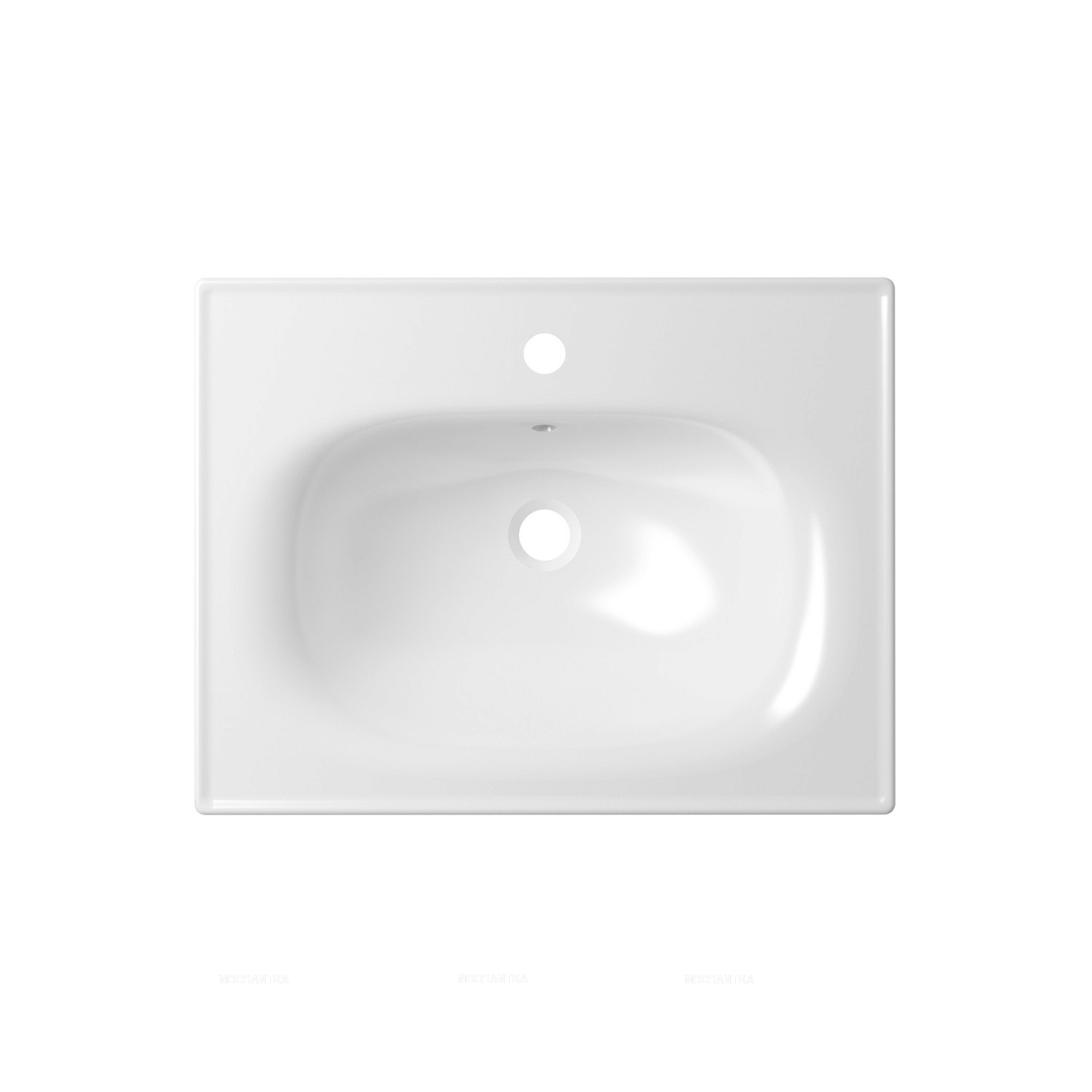 Раковина Lavinia Boho Bathroom Sink 60см, 33312010 белый - изображение 4