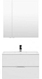 Комплект мебели для ванной Aquanet Алвита 80 белый - 2 изображение