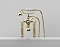 Смеситель для ванны с душем Jacob Delafon Cleo 1889 E24314-BGG глянцевое золото - 8 изображение