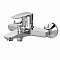 Набор Am.Pm Gem: Ванна 170x70 с каркасом и шторкой, душевая система со смесителем для ванны и душа, W90ASET-170D3W5 - 3 изображение