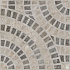 Керамогранит Vitra Декор Marble-Beton Круговой Темный Лаппато Ректификат 60х60 - изображение 3