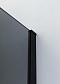 Душевая перегородка Cezares LIBERTA-L-1-25-GR-NERO стекло графит, профиль черный матовый - изображение 2