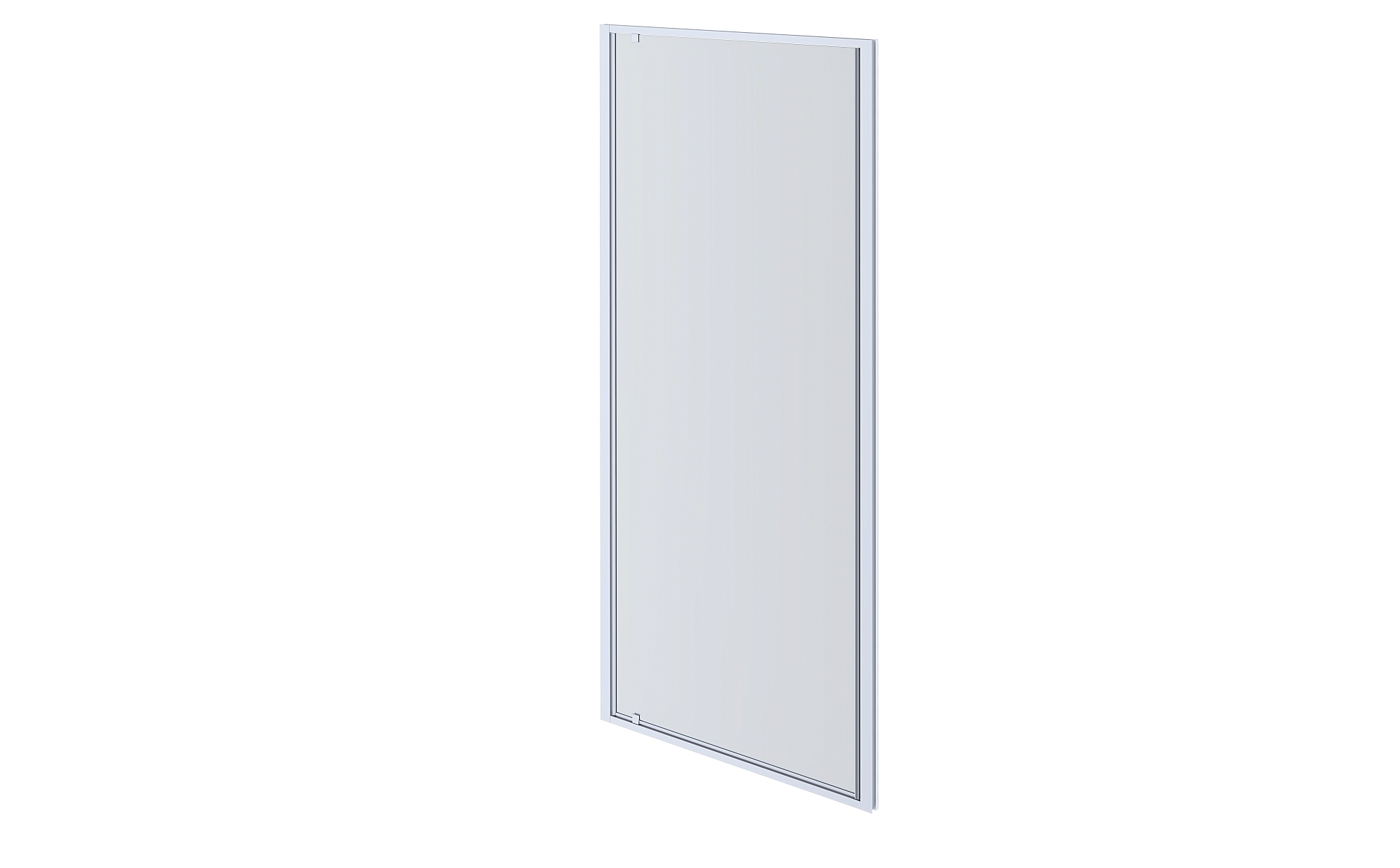 Душевая дверь Aquatek 100х200 см AQ ARI PI 10020CH профиль хром, стекло прозрачное 