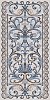 Керамогранит Kerama Marazzi  Мозаика синий декорированный лаппатированный 119,5х238,5