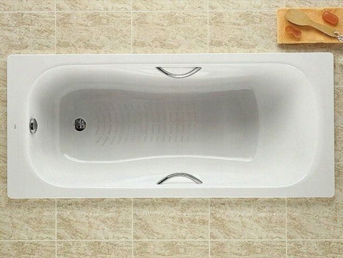 Чугунная ванна Roca Malibu 160x70 см - 13 изображение
