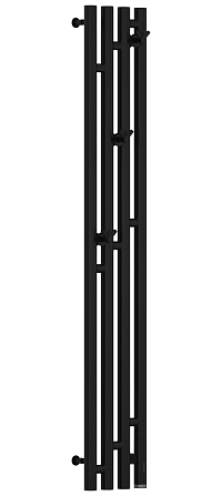 Полотенцесушитель электрический Сунержа Кантата 3.0 120х19,1 см 31-5847-1216 матовый черный