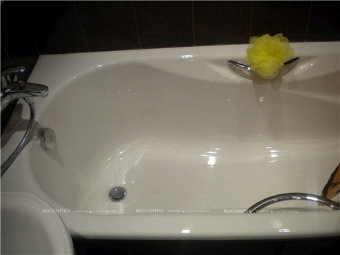 Чугунная ванна 170х75 Roca Malibu 2309G000R с антискользящим покрытием и отверстиями для ручек - 4 изображение