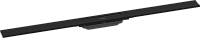 Декоративная решётка Hansgrohe RainDrain Flex 56046670 100 см, матовый черный