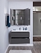 Комплект мебели для ванной Aquanet Алвита 100 серый антрацит - изображение 13