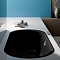 Стальная ванна Bette BetteLux Oval, с шумоизоляцией 180x80x45 см, цвет черное дерево(матовый), 3466-035 - 2 изображение