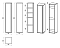 Шкаф-пенал Brevita Dallas 35 см DAL-05035-31 дуб галифакс олово - изображение 4