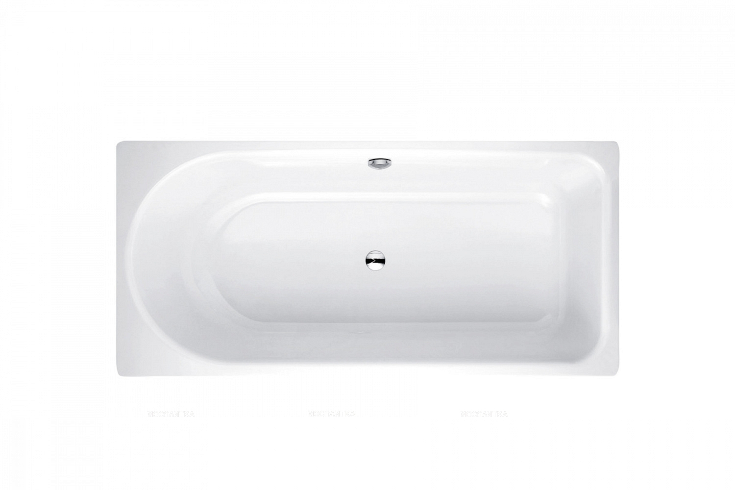 Стальная ванна Bette Ocean 170x80 см, 8765-000PLUS с покрытием Glasur® Plus - изображение 2