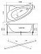 Акриловая ванна Triton Николь 160x100 см левая - 3 изображение