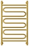 Полотенцесушитель водяной Сунержа Элегия+ 80х50 см 03-0205-8050 золото - 2 изображение