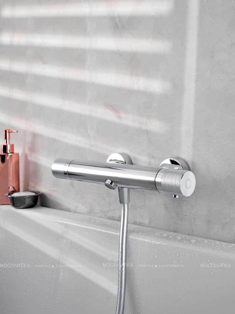 Термостат для ванны с душем Jacob Delafon Rue di Rivoli E24325-CP хром глянец - изображение 2