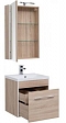 Комплект мебели для ванной Aquanet Августа 58 дуб сонома - 3 изображение
