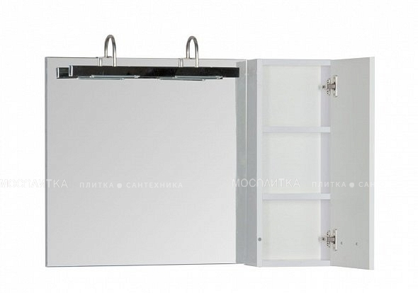 Зеркальный шкаф Aquanet Данте 60 R 00212377, белый - изображение 3
