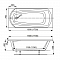 Акриловая ванна Vagnerplast EBONY 170x75 - изображение 11