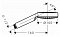 Душевая лейка Hansgrohe Crometta 1jet EcoSmart 26333400 (9 л) - изображение 3