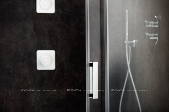 Душевая дверь Ravak Matrix MSDPS-100/80 правый блестящий стекло прозрачное транспарент - 7 изображение
