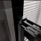 Душевая дверь Veconi Premium Trento PTD-30B, 130х200, черный матовый, стекло прозрачное - 4 изображение