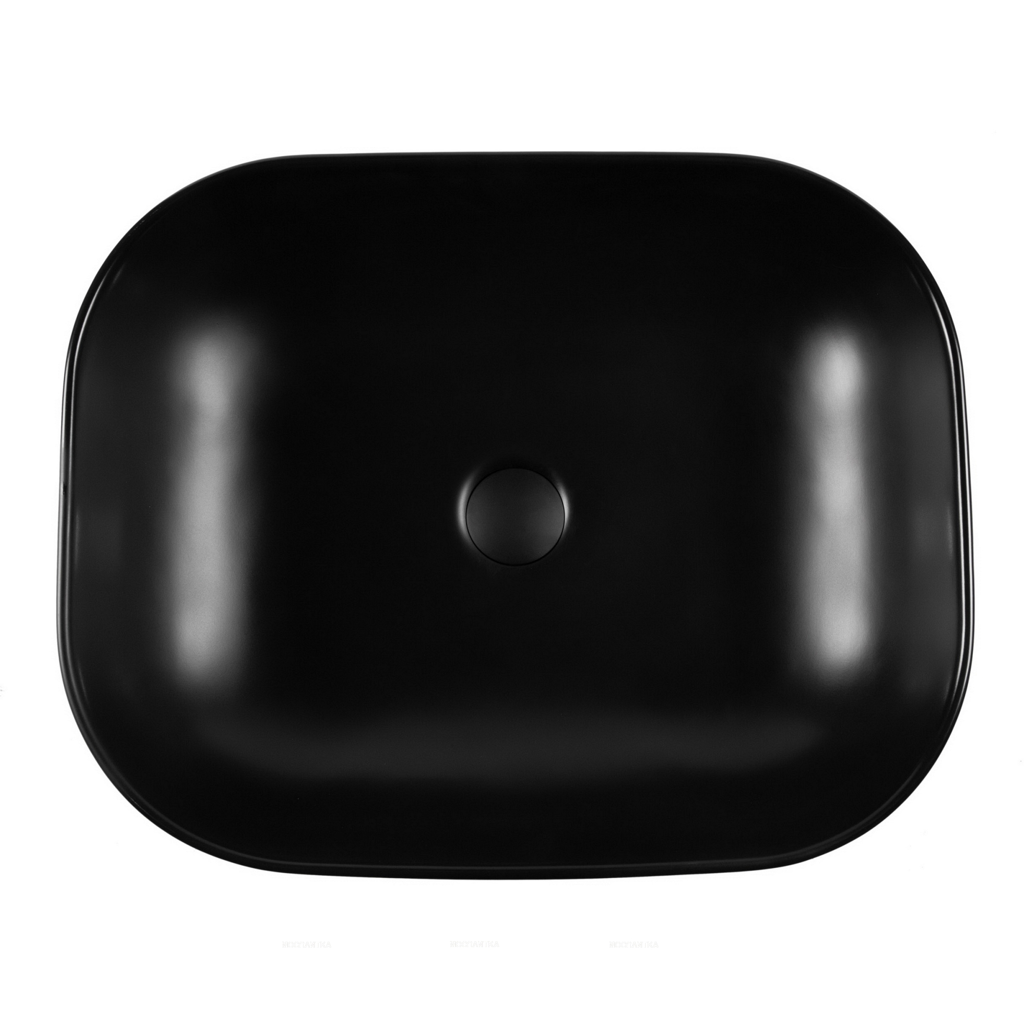 Раковина Bond Cube 50 см черная матовая - изображение 4