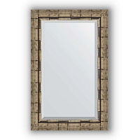 Зеркало в багетной раме Evoform Exclusive BY 1136 53 x 83 см, серебряный бамбук