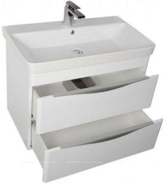 Комплект мебели для ванной Aquanet Орлеан 80 белый - 8 изображение