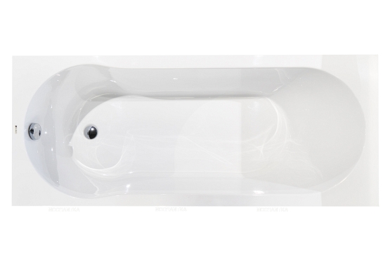 Акриловая ванна Creto Alba 170x70 см - 2 изображение