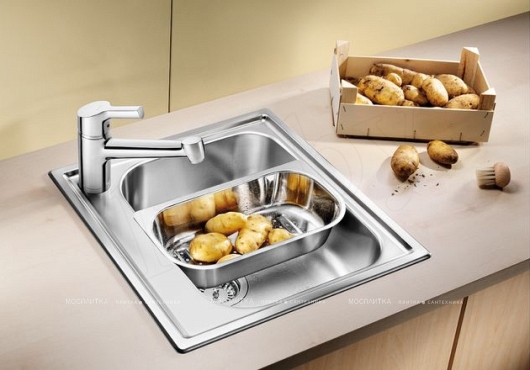Кухонная мойка Blanco Livit 45 514785 нержавеющая сталь - 7 изображение