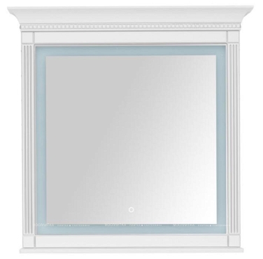 Зеркало Aquanet Селена 105 белое/серебро - 2 изображение