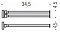 Двойной полотенцедержатель Colombo PLUS W4913 - 2 изображение