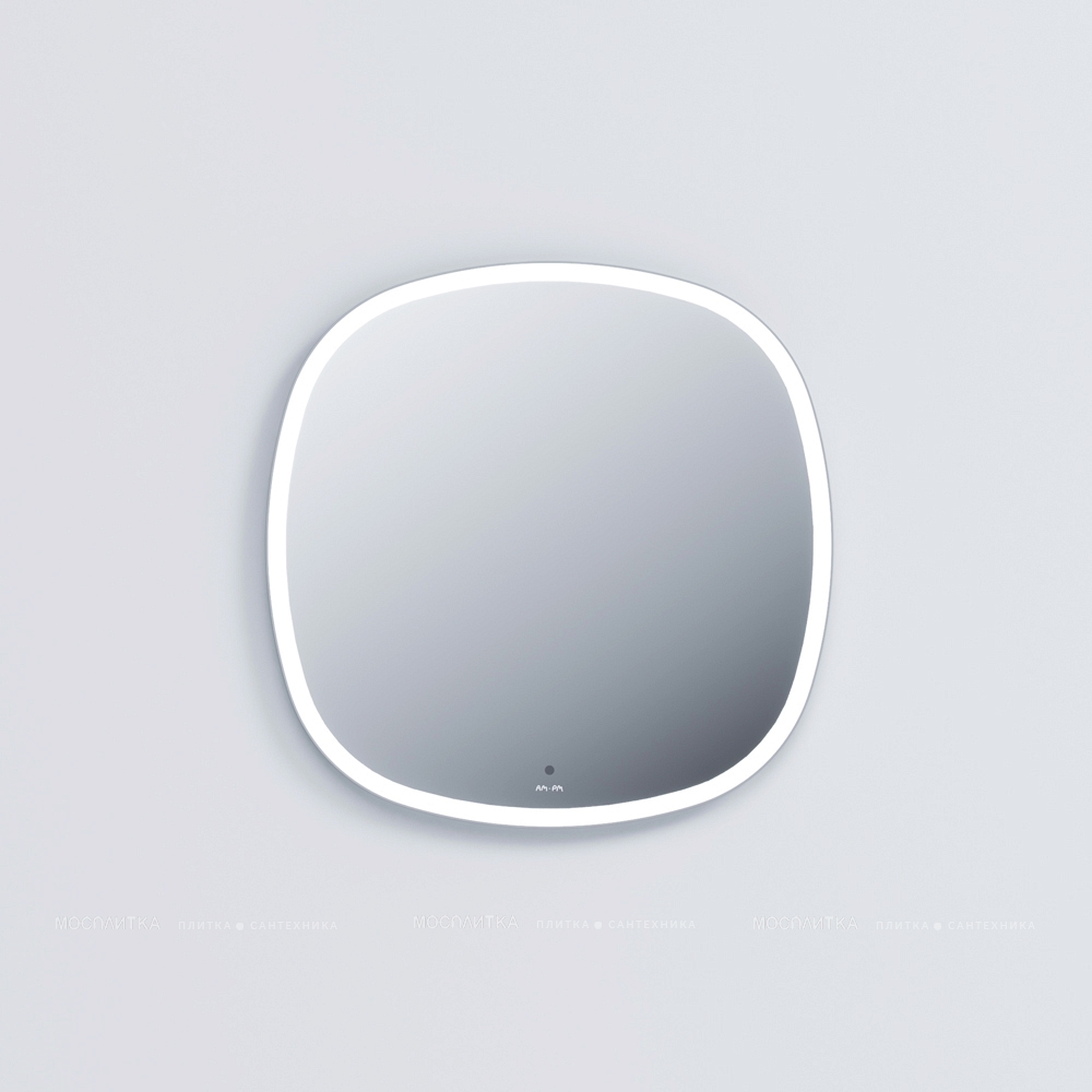 Зеркало Am.Pm Func 55 см M8FMOX0551WGS с LED-подсветкой, белый - изображение 3